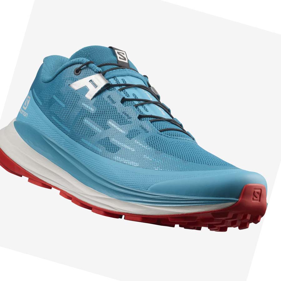 Tenis Para Trail Running Salomon ULTRA GLIDE Hombre Turquesa | MX 3489RVD